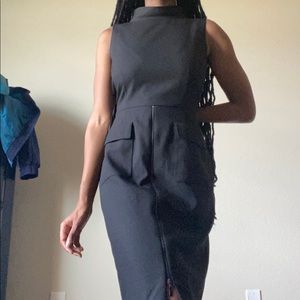 Formal Antonio Melani mock neck dress